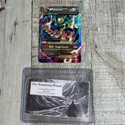 M Rayquaza EX 61/108 EX Roaring Skies Pokemon TCG (DMG) READ DESCRIPTION - Image 1