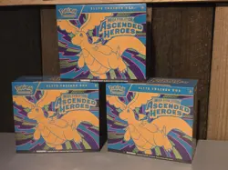 Pokemon TCG Ascended Heroes ETB - Lot Of 3 - Sealed / New - Image 1