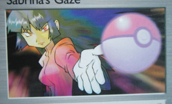 Sabrina's Gaze - 125/132 - 1st Edition Common WOTC TCG—Gym Heroes Pokemon Card - Image 2