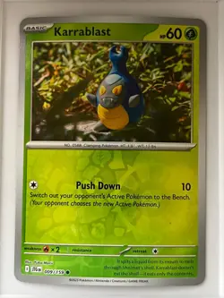 Karrablast 009/159 Common Journey Together Pokemon Reverse Holo Near Mint - Image 1