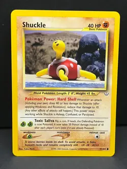 Shuckle 51/64 Common Neo Revelation Pokemon Unlimited Near Mint - Image 1