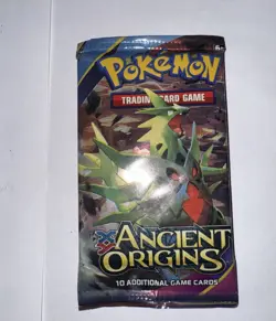 2015 Pokemon Ancient Origins Factory Sealed Booster Pack Tyranitar UNWEIGHED - Image 5
