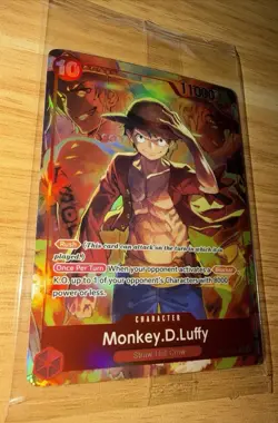 Monkey.D.Luffy (Treasure Booster Set) ST10-006 One Piece Promotion Cards Foil - Image 1