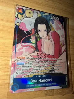 Boa Hancock ST17-004 SR Full Art One Piece Illustration Box Vol. 1 PROMO SEALED - Image 1