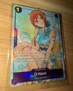 O-Nami (Illustration Box Vol.1) OP05-062 One Piece Promotion Cards Foil Sealed - Image 1