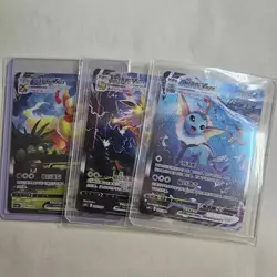 2024 Pokemon TCG S-Chinese Jolteon Flareon Vaporeon Vmax CSHC-003 006 009 HOLO - Image 1