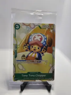 TONY TONY CHOPPER - One Piece OP09-029 - SEALED- Bandai 3rd Anniversary Promo - Image 1