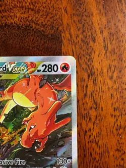 Pokemon TCG Charizard VSTAR SWSH262 Black Star Promo Holo Card NM-Mint Condition - Image 4