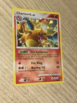 Charizard - (Cracked Ice Holo) Holo Bleed🔥 001/099 Pokemon Card VLP Condition - Image 1