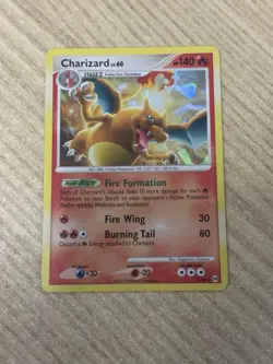 Charizard - (Cracked Ice Holo) Holo Bleed🔥 001/099 Pokemon Card VLP Condition - Image 2