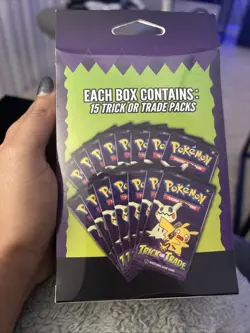 10 Packs Pokemon TCG Trick or Trade Booster Packs 2023 Halloween Card Lot Bundle 820650852572 - Image 2