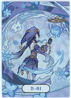 ❤Nilou Goddess Story Waifu Card Thousand Loves Waifu Doujin Anime B-001 Card - Image 2