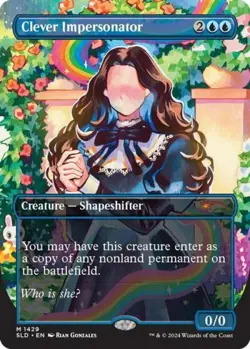 Clever Impersonator - Near Mint MTG Secret Lair - Image 1