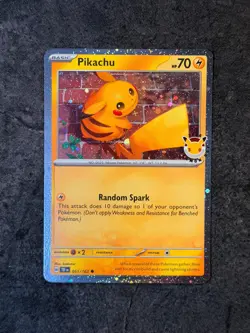 PIKACHU (POKEMON DAY 2026) 051/162 MISCELLANEOUS CARDS & PRODUCTS | HOLO | NM - Image 1