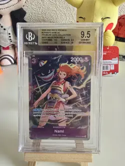 Nami (Premium Card Collection -Best Selection Vol. 4-) OP09-070 BGS 9.5 "Gengar" - Image 1