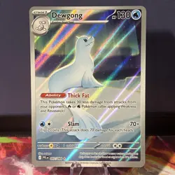 Dewgong 097/094 ME02: Phantasmal Flames Illustration Rare Pokemon Card NM/M - Image 1