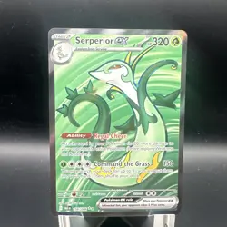 Pokemon TCG - Serperior ex 156/086 Full Art Ultra Rare - SV: Black Bolt EN - NM - Image 1