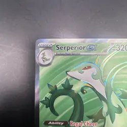 Pokemon TCG - Serperior ex 156/086 Full Art Ultra Rare - SV: Black Bolt EN - NM - Image 2