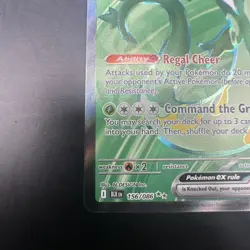 Pokemon TCG - Serperior ex 156/086 Full Art Ultra Rare - SV: Black Bolt EN - NM - Image 4