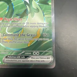 Pokemon TCG - Serperior ex 156/086 Full Art Ultra Rare - SV: Black Bolt EN - NM - Image 5