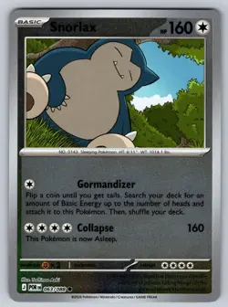 Snorlax 063/088 Common Perfect Order Pokemon Reverse Holo Near Mint - Image 1