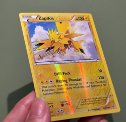 Zapdos Reverse Holo 23/108 - XY - Roaring Skies - Lightly Played Pokemon - Image 1