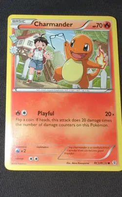 Pokemon TCG Charmander RC3/RC32 Generations Radiant Collection 2016 - Image 1