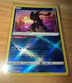 Pokemon TCG Radiant Greninja 046/189 Astral Radiance Holo Radiant Rare - Image 2