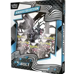 Pokemon TCG Black Bolt Binder Collection Box Factory Sealed New - Image 1