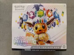 Pokemon Prismatic Evolutions ETB Elite Trainer Box Sealed New in Hand - Image 1