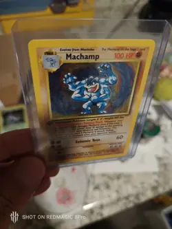Machamp Base Set 1st Edition Great Condition! Pokemon - Image 5