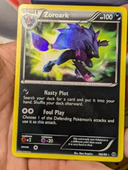 Pokemon Zoroark 102/99 Next Destinies Shiny Secret Rare Near Mint NM - Image 3