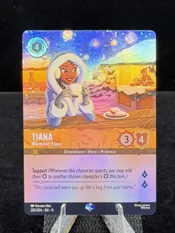 Disney Lorcana-Winterspell-Tiana-Warm and Happy-#205-Epic-M/NM - Image 4
