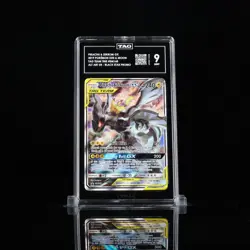 Pikachu and Zekrom GX SM168 TAG TEAM TAG 9 MINT Pokemon Sun and Moon - Image 1