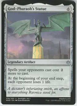 God-Pharaoh's Statue War of the Spark Uncommon Magic: The Gathering - Image 1