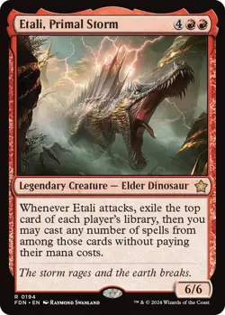 Etali, Primal Storm (R) #194 Foundations MTG NM - Image 1