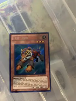 Yugioh Test Tiger LCGX-EN242 Secret Rare 1st Ed NM - Image 2