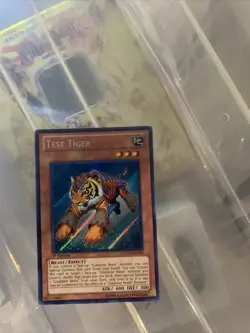 Yugioh Test Tiger LCGX-EN242 Secret Rare 1st Ed NM - Image 3