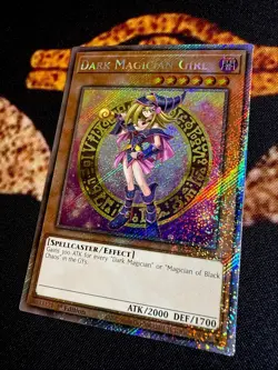 YUGIOH • DARK MAGICIAN GIRL • PLATINUM SECRET RARE • RA03-EN123 • 1st ED • NM - Image 3