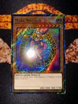 YUGIOH • DARK MAGICIAN GIRL • PLATINUM SECRET RARE • RA03-EN123 • 1st ED • NM - Image 5