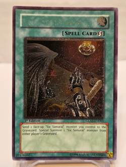 Ultimate Rare Cunning of the Six Samurai GLAS-EN061 1st Edition Yugioh 1033 - Image 1