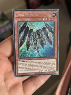Yugioh Junk Meister Blgg-en033 Secret Rare 1st Edition - Image 1