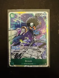 Brook SR OP15-032 ONE PIECE Card Adventure on KAMI’s Island English NM - Image 1