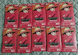 One-Piece OP13 Sleeved Booster Packs X10 SEALED Packs - Image 1