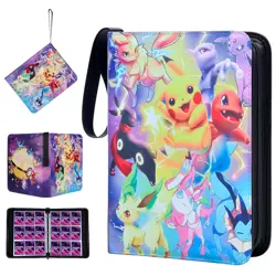 900 Cards Trading Card Binder Cards Holder Album Collector for Pokemon - Image 1