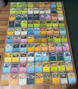 Pokemon SV 151 Bulk Bundle - 118 Cards incl 25 Reverse Holo/Holo +1 EX! No Dupes - Image 1
