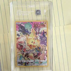 Pokemon TCG Pikachu 2023 Crown Zenith 160/159 Secret Rare Holo Full Art TAG 9 - Image 1