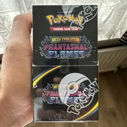 Pokemon TCG - Mega Evolutions - Phantasmal Flames Half Booster Box (18 Packs) - Image 1