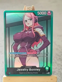 Jewelry Bonney One Piece Full Art Sexy Waifu doujin ACG Card - Image 1