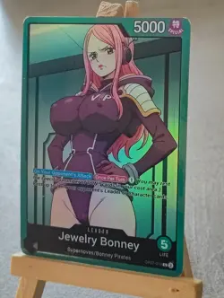 Jewelry Bonney One Piece Full Art Sexy Waifu doujin ACG Card - Image 2